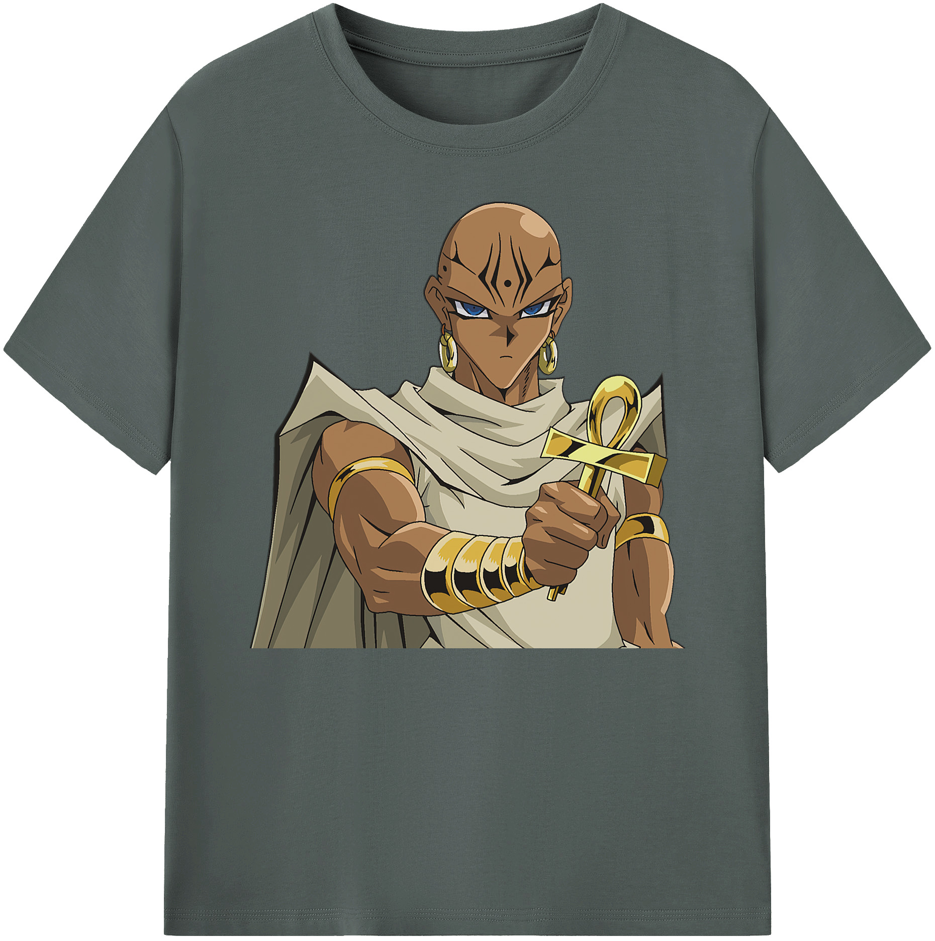（画像用） 遊☆戯☆王 Yu-Gi-Oh! 綿100％ メンズ半袖Tシャツ｜肌触りやわらか＆通気性